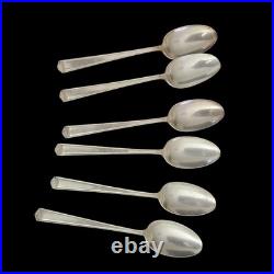 1847 Rogers Bros Anniversary Pattern Silverplate Flatware Set 36 Pc Vintage