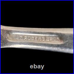 1847 Rogers Bros Anniversary Pattern Silverplate Flatware Set 36 Pc Vintage