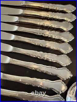 1847 Rogers Bros Centennial Silver plate IS Flatware Set Lot Of 48 Vintage 1972