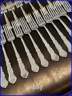 1847 Rogers Bros Centennial Silver plate IS Flatware Set Lot Of 48 Vintage 1972