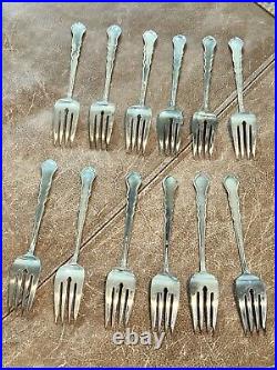 1847 Rogers Bros Centennial Silver plate IS Flatware Set Lot Of 48 Vintage 1972