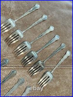 1847 Rogers Bros Centennial Silver plate IS Flatware Set Lot Of 48 Vintage 1972