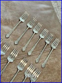1847 Rogers Bros Centennial Silver plate IS Flatware Set Lot Of 48 Vintage 1972