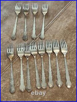 1847 Rogers Bros Centennial Silver plate IS Flatware Set Lot Of 48 Vintage 1972