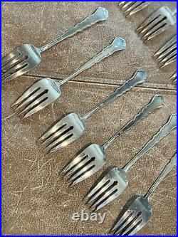 1847 Rogers Bros Centennial Silver plate IS Flatware Set Lot Of 48 Vintage 1972