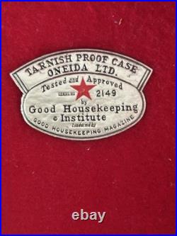 1847 Rogers Bros Daffodil Flatware Serving Pcs & Place Settings, 64 Pieces