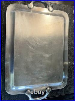 1847 Rogers Bros Daffodil Silver Plate Serving Tray Model 9996