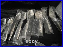 1847 Rogers Bros ESPERANTO International Silver Plate Silverware Lot Of 38
