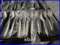1847 Rogers Bros ESPERANTO International Silver Plate Silverware Lot Of 38