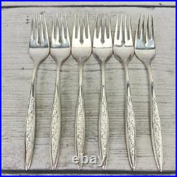 1847 Rogers Bros ESPERANTO International Silver Plate Silverware Set of 40