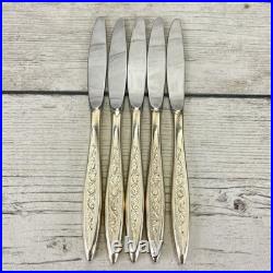 1847 Rogers Bros ESPERANTO International Silver Plate Silverware Set of 40