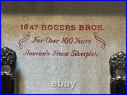 1847 Rogers Bros Eternally Yours Silver Plate Silverware Boxed set 50 pc