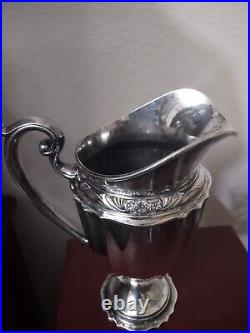 1847 Rogers Bros Eternally Yours Silver Plate Water Pitcher Model 1717