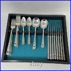 1847 Rogers Bros Eternally Yours Silverplate 56-Piece Silverware Set 8 sets