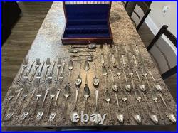 1847 Rogers Bros Eternally Yours Silverplate Flatware Set 59 Pc Service for 8