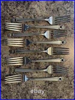 1847 Rogers Bros Eternally Yours Silverplate Flatware Set 59 Pc Service for 8