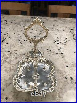 1847 Rogers Bros. First Love Spoons & Silver Plated Egg Holder