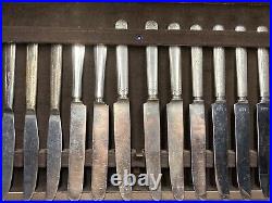 1847 Rogers Bros Flatware Silverware with Original Chest + Additional Collection