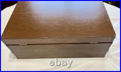 1847 Rogers Bros Grand Heritage Silverplate Flatware 65 Pc. 8 Settings & Case