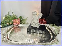 1847 Rogers Bros Heritage Silverplate Waiter Tray 9490 Victorian Serving Tray
