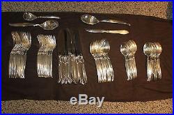 1847 Rogers Bros. IS Flair silverware. Service for 12 with an extra 12 teaspoons