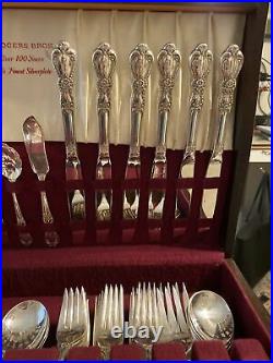 1847 Rogers Bros IS Heritage 81 Pc Serving Set Silver Plated In Original Box