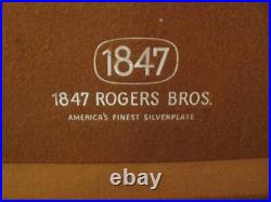 1847 Rogers Bros. IS Heritage Silverware Service for 8 53 pieces