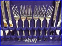 1847 Rogers Bros IS Remembrance 39pc Silver Plate Flatware Set Knife Fork Ladle