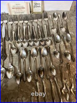 1847 Rogers Bros IS Remembrance 76 Piece Silverplate Silverware