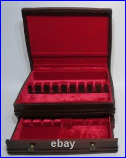 1847 Rogers Bros IS Silverplate NEW Daffodil 65 Pc + Tarnish Proof Chest uu 1847 Rogers Bros IS Silverplate NEW Daffodil 65 Pc + Tarnish Proof Chest uu