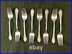 1847 Rogers Bros IS Silverware Set Remembrance 51 Piece withChest SHIPS FREE. EUC