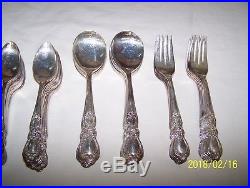 1847 Rogers Bros I S Heritage Silverplate Flatware 81 Piece Service for 12