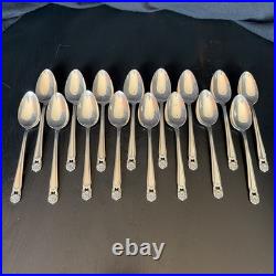 1847 Rogers Bros Int'l Silver Eternally Yours Silver Plate 55 Pcs Deluxe Case