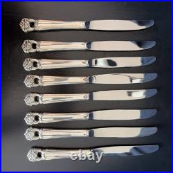 1847 Rogers Bros Int'l Silver Eternally Yours Silver Plate 55 Pcs Deluxe Case
