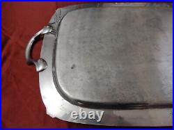 1847 Rogers Bros International Silver Co Daffodil Silver Plate Butler Tray