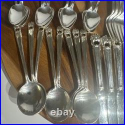 1847 Rogers Bros International Silver Plate Eternally Yours 52 piece
