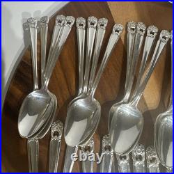 1847 Rogers Bros International Silver Plate Eternally Yours 52 piece