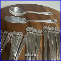 1847 Rogers Bros International Silver Plate Eternally Yours 52 piece