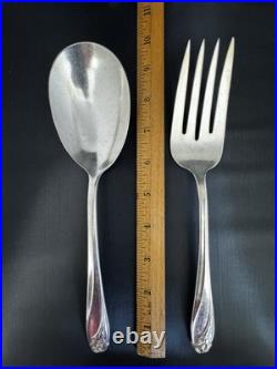 1847 Rogers Bros International Silver Silverplate Daffodil Flatware Lot of 47