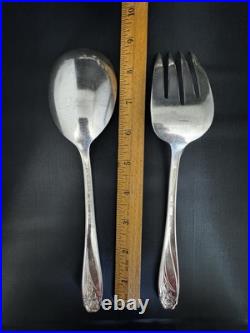 1847 Rogers Bros International Silver Silverplate Daffodil Flatware Lot of 47