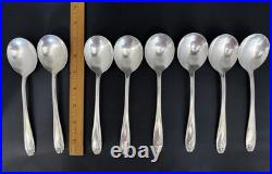 1847 Rogers Bros International Silver Silverplate Daffodil Flatware Lot of 47