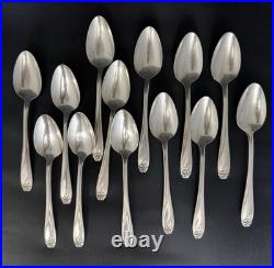 1847 Rogers Bros International Silver Silverplate Daffodil Flatware Lot of 47