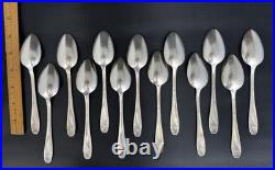 1847 Rogers Bros International Silver Silverplate Daffodil Flatware Lot of 47