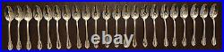 1847 Rogers Bros & International Silverplate Remembrance Silverware 77 Pieces