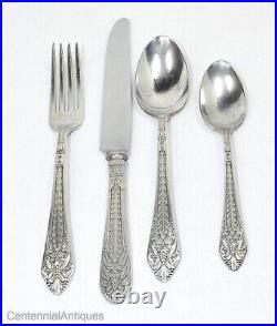 1847 Rogers Bros Marquise Silverplate Set 34pc with Chest 1933
