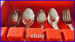 1847 Rogers Bros ORLEANS Silverplate Flatware Set 32 Pc Service for 8 with Chest