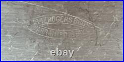 1847 Rogers Bros Old Colony Silverplate/59 Piece Set 12 X 4 Piece Place Setting+