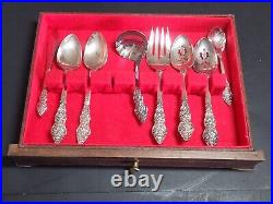 1847 Rogers Bros RENAISSANCE Silverplate 68 Piece Silverware 12 Place Set with Box