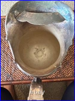 1847 Rogers Bros Reflection Silverplate Water Pitcher Vintage Footed 9217 1847 Rogers Bros Reflection Silverplate Water Pitcher Vintage Footed 9217