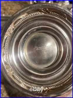 1847 Rogers Bros. Remembrance 6 Piece Tea & Coffee Silverplate Set